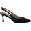 Bottega Γόβες Slingback Δερμάτινες με Λεπτό Ψηλό Τακούνι Μαύρες MBA78