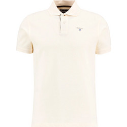Barbour Ανδρική Μπλούζα Polo Κοντομάνικη Μπεζ MML0012-WH71