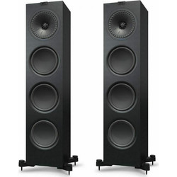 KEF Q550 Ζεύγος Ηχείων Hi-Fi Δαπέδου 130W 2.5 Δρόμων Black