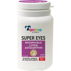 Amhes Anima Vitamins Super Eyes Συμπλήρωμα Διατροφής Σκύλου & Γάτας 90 Κάψουλες