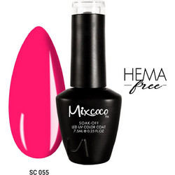 Mixcoco SC-055 Ημιμόνιμο Βερνίκι Νυχιών 7.5ml
