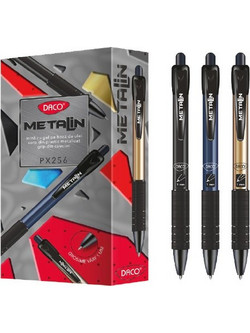 DACO Metalin Στυλό Διαρκείας 1mm Μπλε PX256