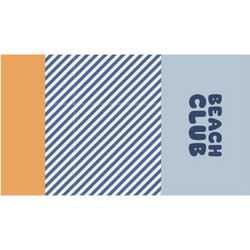 Monneka Stripes Blues & Beyond Παιδική Πετσέτα Θαλάσσης Microfiber Γαλάζια 90x160cm 61-97530