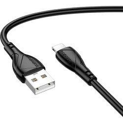 Borofone BX121 USB-A to Lightning Cable 18W 1m Black