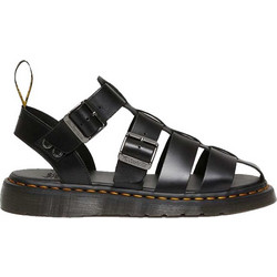 Dr. Martens Δερμάτινα Ανδρικά Πέδιλα Κλειστά Μαύρα 30766001
