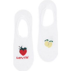 Levi's Fruit Graphic Βαμβακερές Ανδρικές Κάλτσες Σοσόνια με Σχέδια Λευκές 37157-1340