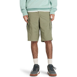 Timberland Brookline Poplin Ανδρική Βερμούδα Cargo Πράσινο Mint TB0A5TZQ59030