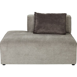 Kare Design Πολυθρόνα Γκρι Infinity Ottomane Semi Elements