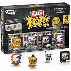 Funko Bitty Pop! Games Five Nights At Freddy's 4-Pack Withered Golden Freddy