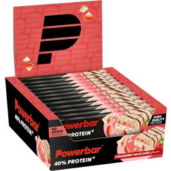 Powerbar 40% Protein Strawberry White Choc 40gr 12τμχ