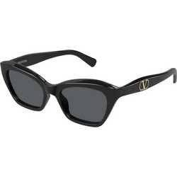 Valentino VG0009S 001 Γυναικεία Γυαλιά Ηλίου Πεταλούδα Κοκάλινα Μαύρα με Μαύρο Φακό