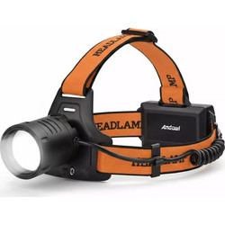 Andowl Q-D126 000.230.20891 Φακός Κεφαλής Μπαταρίας Led