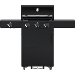 Outdoorchef XL Blazing Zone 900C Heat C-335 Φορητή Ψησταριά Υγραερίου με 3 Εστίες και Πλαϊνό Μάτι 10.5kW Επιφάνειας 56x48cm