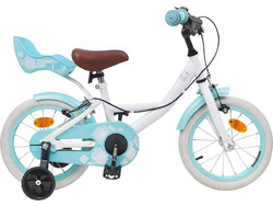 vidaXL 42009427 Παιδικό Ποδήλατο Πόλης 12" Λευκό