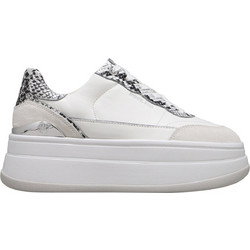 Michael Kors Γυναικεία Sneakers Flatforms Λευκά 43S5HYFS1S-075