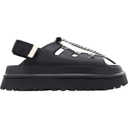 UGG Golden Glow Αθλητικά Γυναικεία Σανδάλια Μαύρα 1179370-BLK