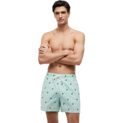 Tommy Hilfiger Ανδρικό Μαγιό Βερμούδα με Σχέδια Τιρκουάζ UM0UM03746-0IF
