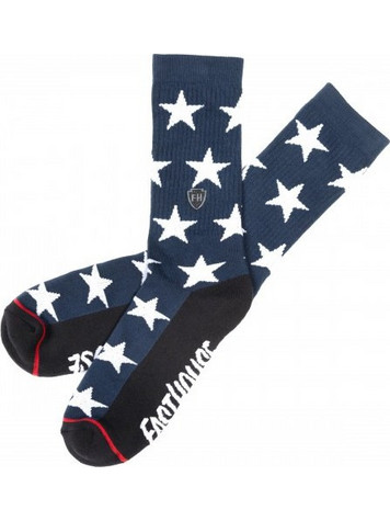 Fasthouse Liberty Ανδρικές Κάλτσες Ψηλές με Σχέδια Navy Μπλε 650005-30