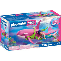 Playmobil Fantasy & Magic Γοργόνα με Φάλαινα Όρκα για 4+ Ετών 72106