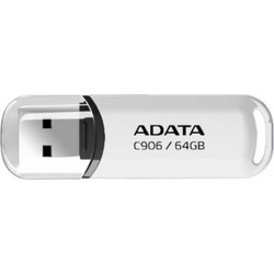Adata C906 64GB USB Stick 2.0 με USB-A Λευκό