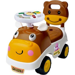 Tradesor Ζωάκι Περπατούρα Ride On Αυτοκινητάκι Brown 36m+ QX-3378-1