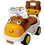 Tradesor Ζωάκι Περπατούρα Ride On Αυτοκινητάκι Brown 36m+ QX-3378-1