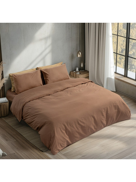 Beauty Home Πάπλωμα Υπέρδιπλο 220x240 Prime Art 1230 Μόκα