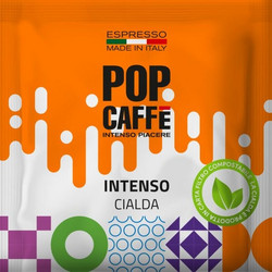 Pop Caffe Κάψουλες Espresso Intenso Cialda Συμβατές με Μηχανή E.S.E Pod 50τμχ
