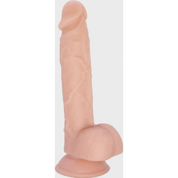 Guilty Toys Oscar Ρεαλιστικό Dildo με Βεντούζα & Όρχεις 21cm Flesh