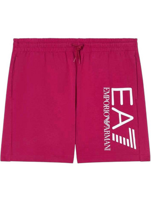 EA7 Ανδρικό Μαγιό Σορτς με Σχέδια Φούξια 7M001414M4089