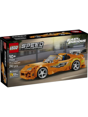 Lego Speed Champions The Fast & The Furious Toyota Supra MK4 για 10+ Ετών 77260