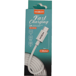 Moxom MX-CB103 Braided USB-A to USB-C 1m White
