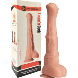Lance's Dildo με Βεντούζα 40cm Flesh