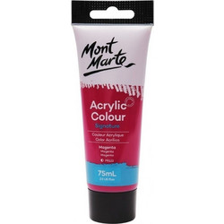 Mont Marte 13 Magenta Ακρυλικό Χρώμα Ζωγραφικής 75ml