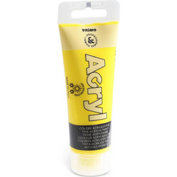 Primo Primary Yellow Ακρυλικό Χρώμα Ζωγραφικής 75ml