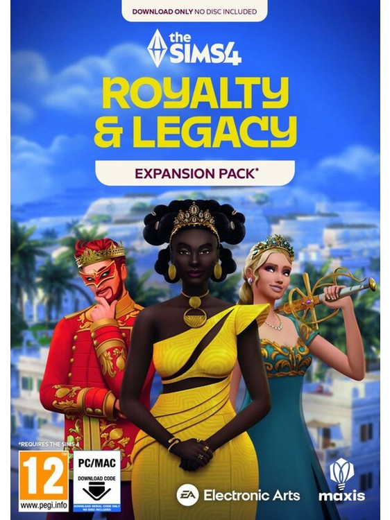 The Sims 4 Royalty & Legacy Expansion Pack Key PC