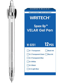 Writech Space Up Velar Στυλό Gel 0.7mm Μπλε 235.726957