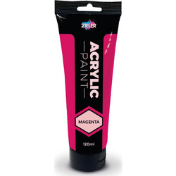 Zieler Magenta Ακρυλικό Χρώμα Ζωγραφικής 120ml