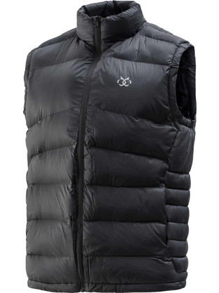 Brille Αμάνικο Ανδρικό Μπουφάν Puffer Μαύρο 250802-BLK