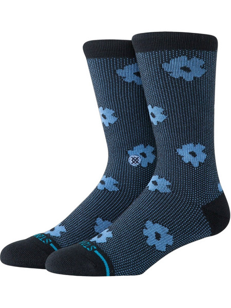Stance Digital Daisy Ανδρικές Κάλτσες Ψηλές Navy Μπλε A556A26DIG-BLK