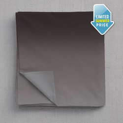 Isadore Lorraine Σεντόνι Μονό Βαμβακερό 160x260 Gradient Grey