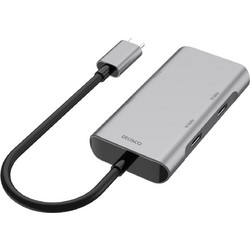 Deltaco USBC-HUB201 USB Hub 3.1 USB-C με 4 Θύρες USB-A / USB-C & Εξωτερική Παροχή Ρεύματος