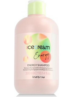 Inebrya Ice Cream Energy Σαμπουάν για Επανόρθωση για Λεπτά Μαλλιά 300ml
