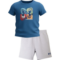 Under Armour Παιδικό Σετ για Αγόρι Καλοκαιρινό Πετρόλ Λευκό UASJI1FE-468