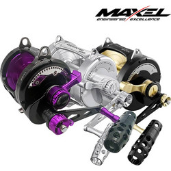 Maxel Oceanic 50WL Matte Black Μηχανισμός Ψαρέματος