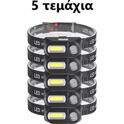 Spywolf Ignis 000.230.20779 Φακός Κεφαλής Εργασίας Μπαταρίας 2200lm 4τμχ