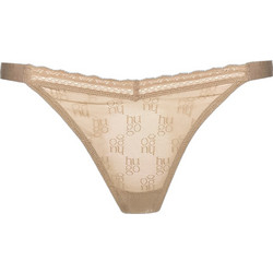 Hugo Sartorial Γυναικείο String με Δαντέλα Μπεζ 50557225-232