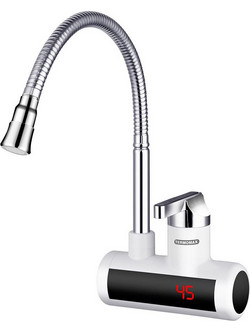Termomax TX43WFD Μπαταρία Κουζίνας Τοίχου Διπλής Παροχής Ανάμεικτη με Εύκαμπτο Ρουξούνι Inox
