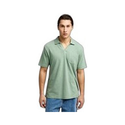 Funky Buddha Ανδρική Μπλούζα Polo Κοντομάνικη Πράσινο Mint FBM013-013-11