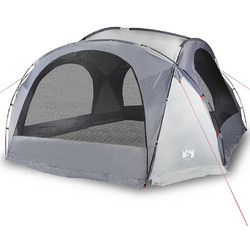 vidaXL Τέντα Παραλίας Γκρι 455x455x240cm 94572